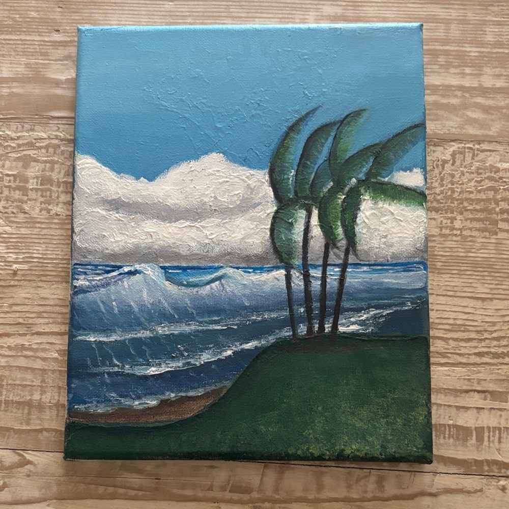 Tropical Ocean Breeze Canvas Art
